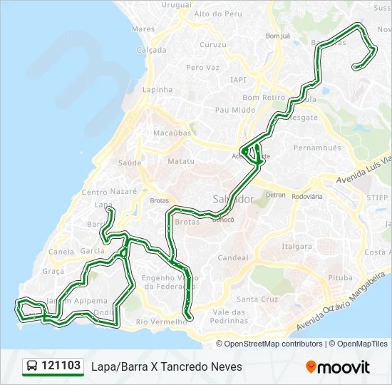 121103 Bus Line Map