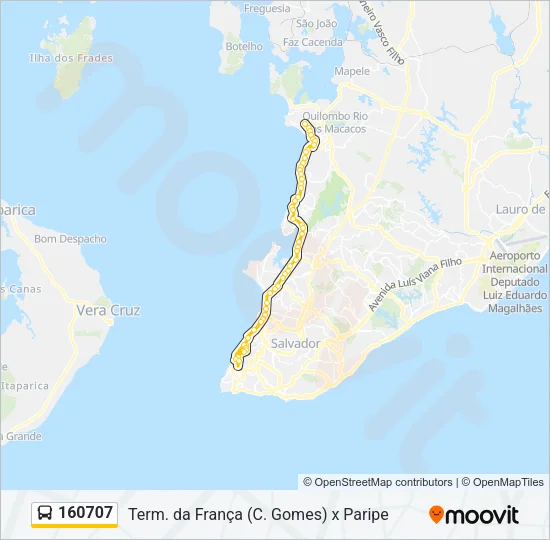 160707 Bus Line Map