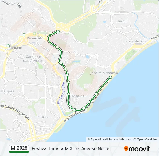 2025 Bus Line Map