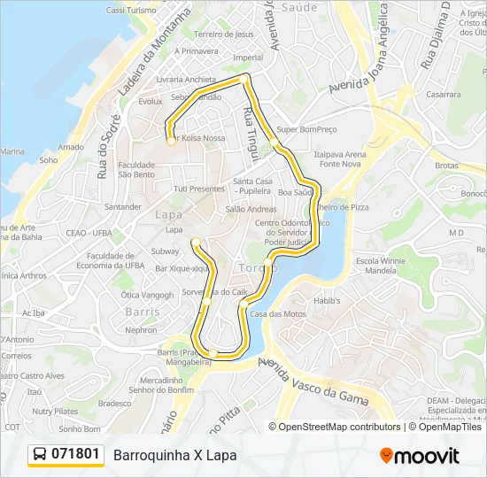 071801 Bus Line Map