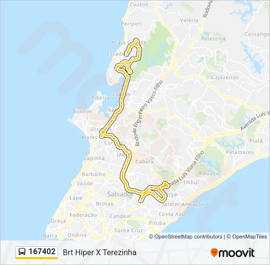 167402 Bus Line Map
