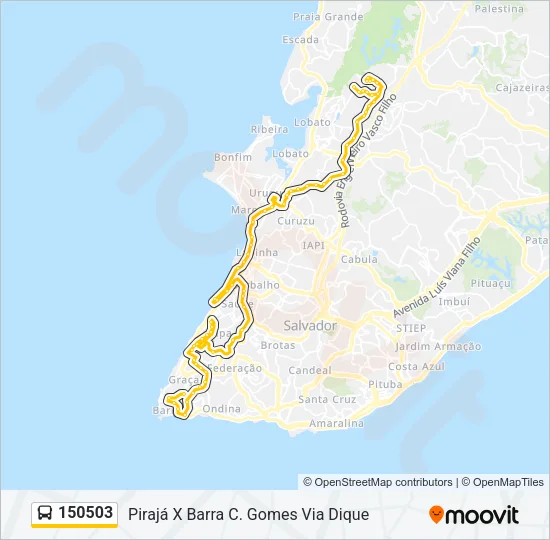 150503 Bus Line Map