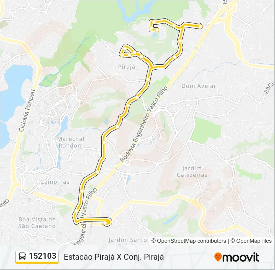 152103 Bus Line Map
