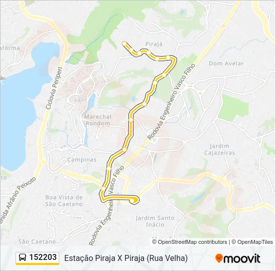 152203 Bus Line Map