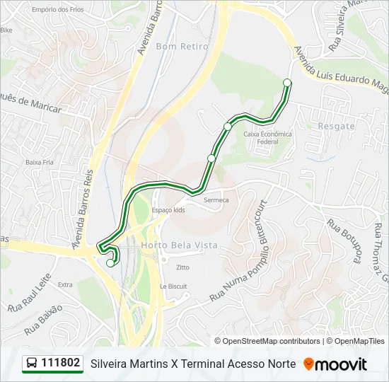 111802 Bus Line Map