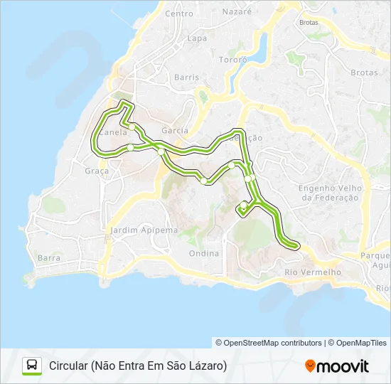 ROTA B-01 Bus Line Map