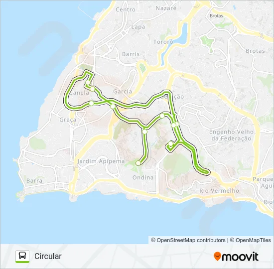 ROTA B-01 Bus Line Map