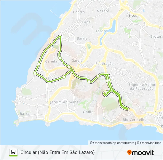 ROTA B-02 Bus Line Map