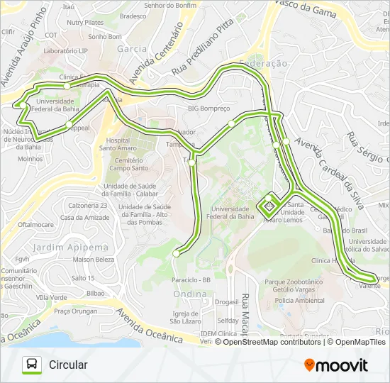 ROTA B-03 Bus Line Map