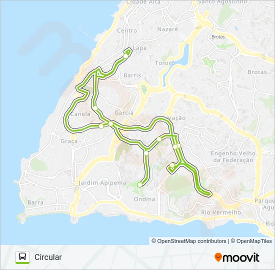 ROTA B-05 Bus Line Map