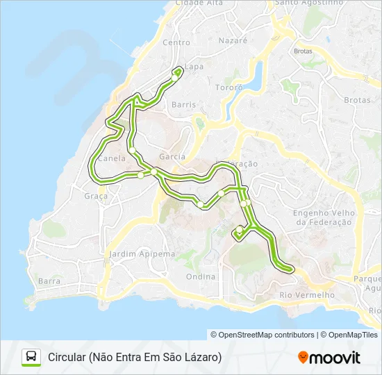 ROTA B-05 Bus Line Map