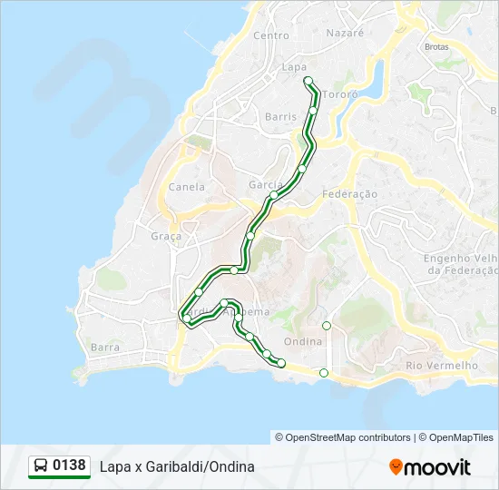 0138 Bus Line Map