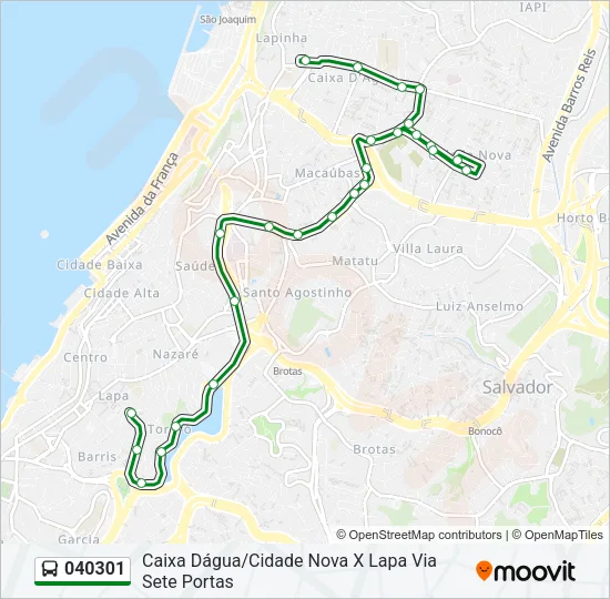 040301 Bus Line Map