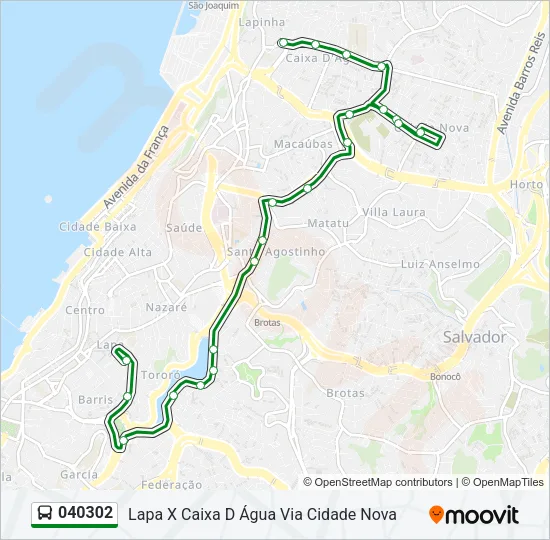 040302 Bus Line Map