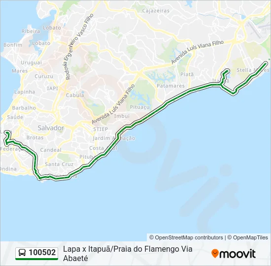 100502 Bus Line Map
