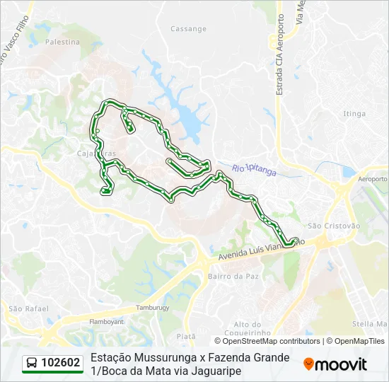102602 Bus Line Map
