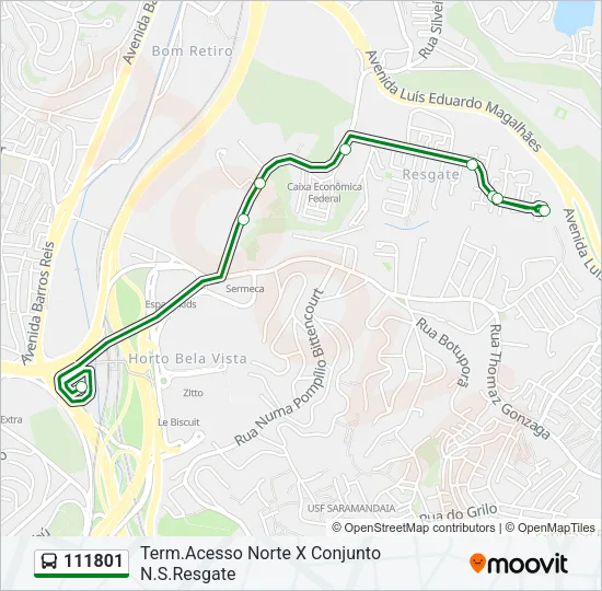 111801 Bus Line Map