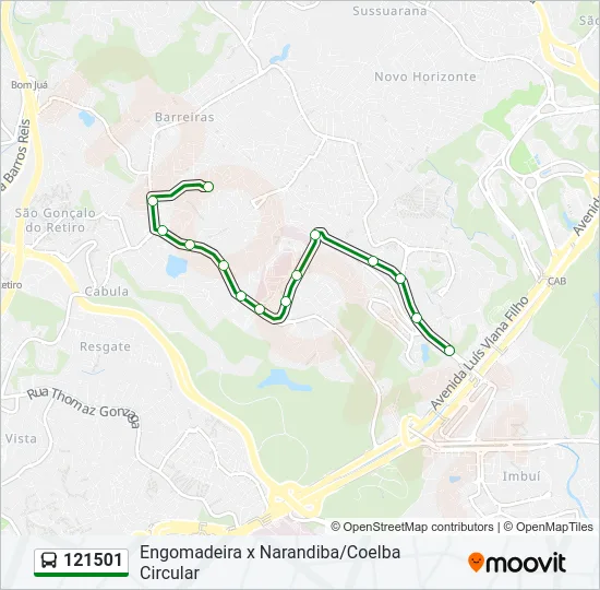 121501 Bus Line Map