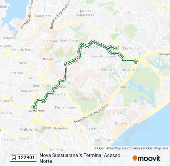122901 Bus Line Map