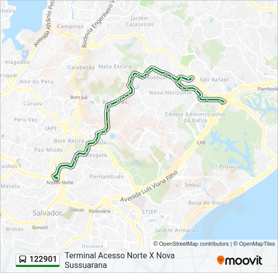 122901 Bus Line Map