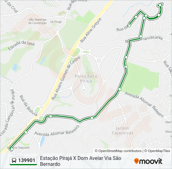 139901 Bus Line Map