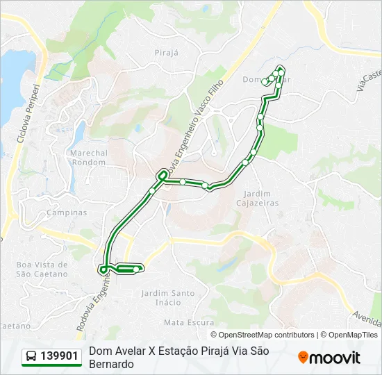 139901 Bus Line Map