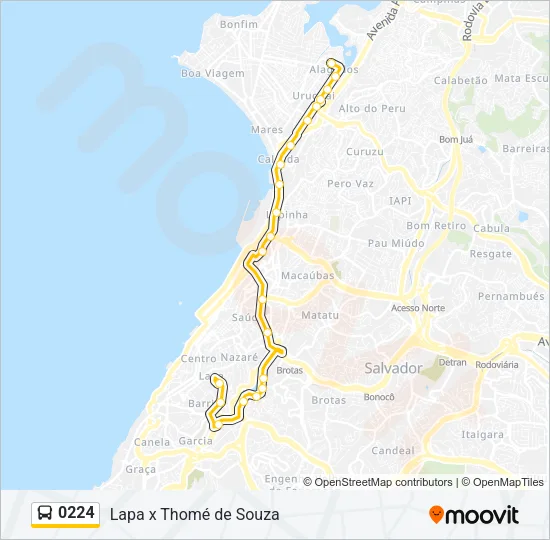 0224 Bus Line Map