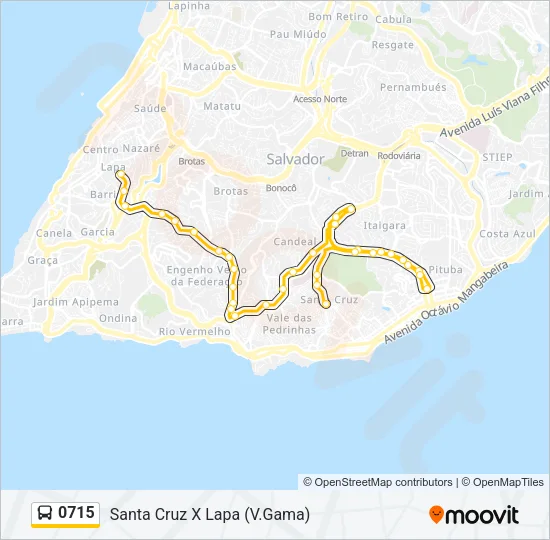 0715 Bus Line Map