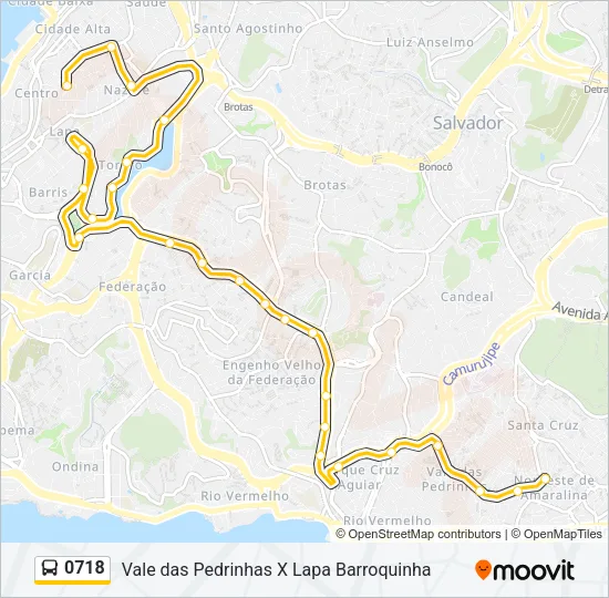 0718 Bus Line Map