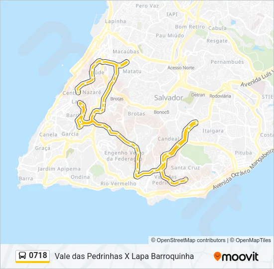 0718 Bus Line Map