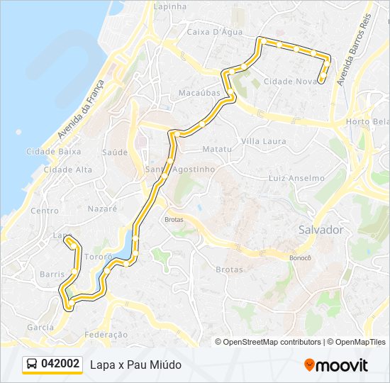 Mapa de 042002 de autobús