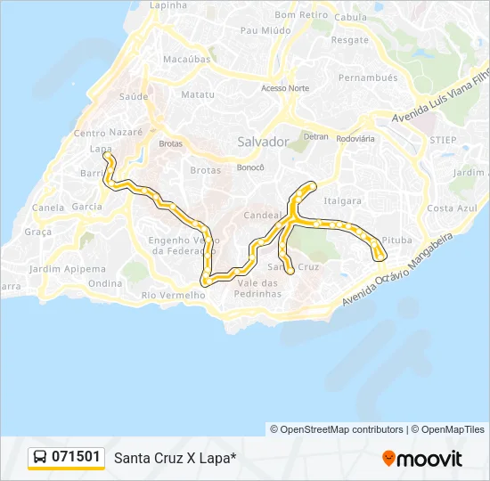 071501 Bus Line Map