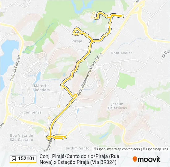 152101 Bus Line Map