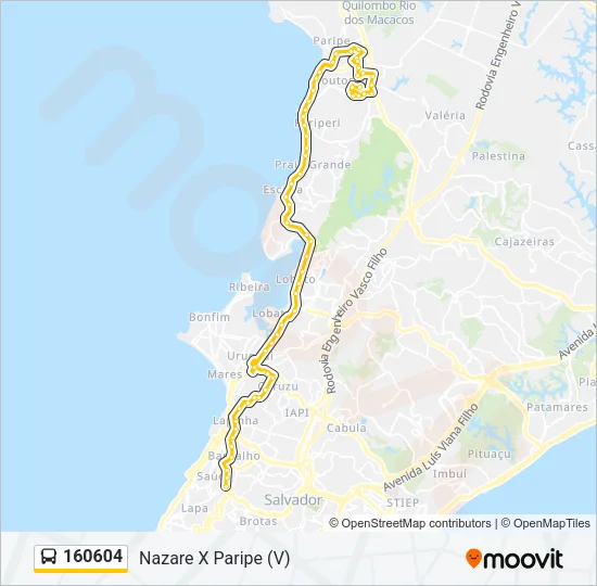 160604 Bus Line Map