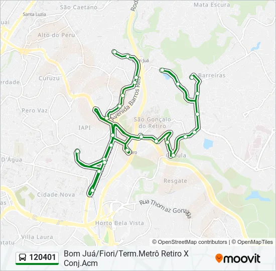 120401 Bus Line Map