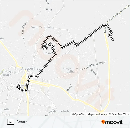 5127 PIRINEL / ATAKAREJO Bus Line Map