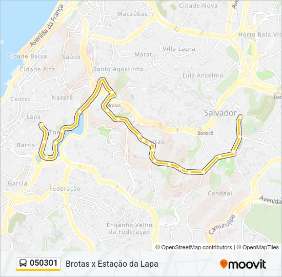 050301 Bus Line Map