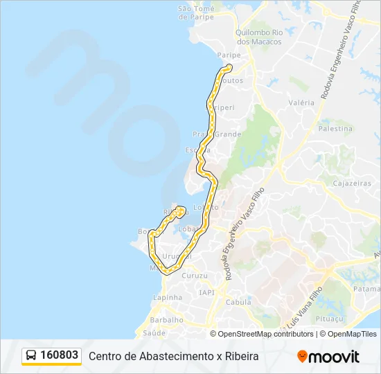 160803 Bus Line Map