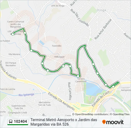102404 Bus Line Map