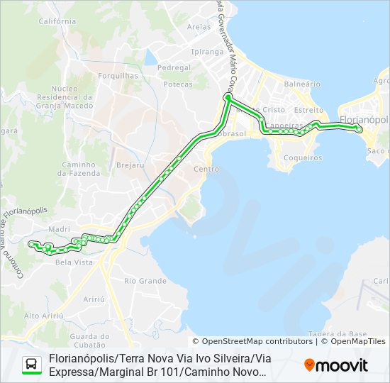 0286 bus Line Map