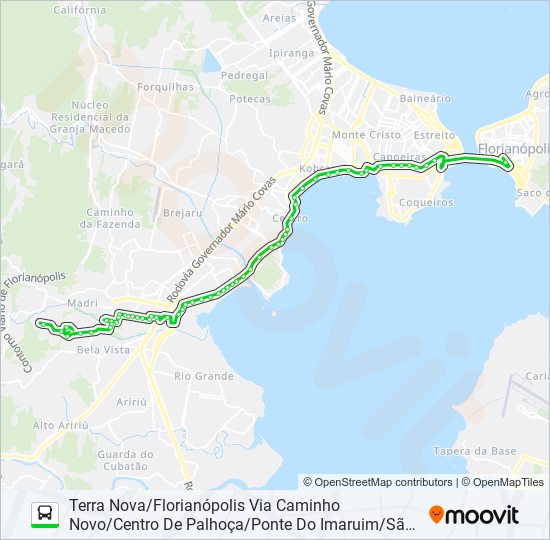 0287 bus Line Map