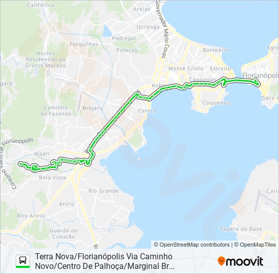 0289 bus Line Map