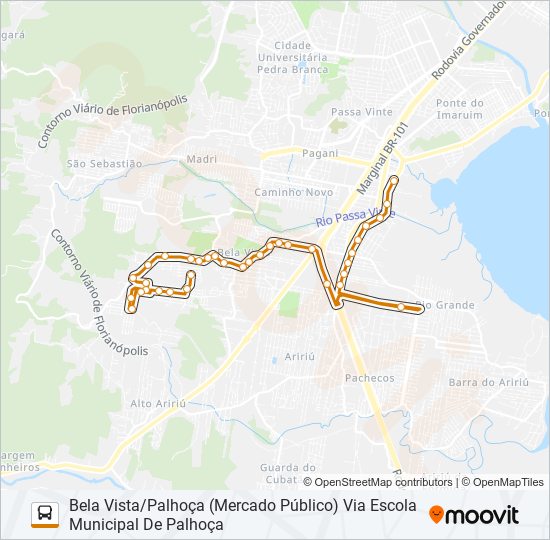 4033 bus Line Map