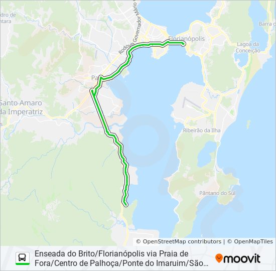 Mapa de 11120 de autobús