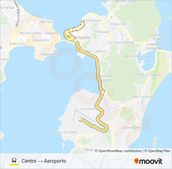 4131 EXECUTIVO AEROPORTO Bus Line Map