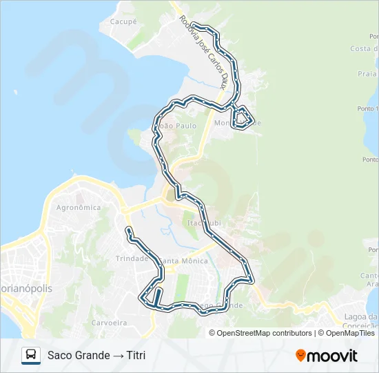 176 SACO GRANDE VIA HU Bus Line Map