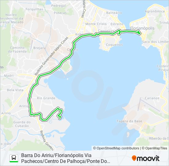 Mapa de 0362 de autobús