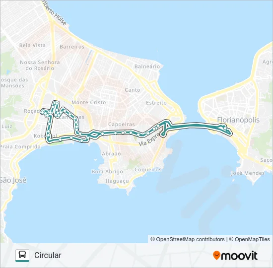 317 CAMPINAS VIA KOBRASOL Bus Line Map
