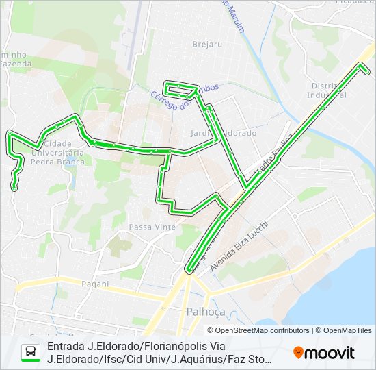 65313 bus Line Map