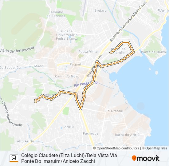 4034 bus Line Map